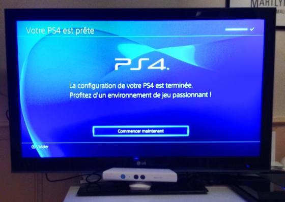 écran ps4